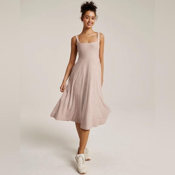 Beyond Yoga Dresses & Skirts - Beyond Yoga Featherweight At The Ready Square Neck Dress